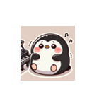 がんばり屋ペンギンのピアノチャレンジ！2（個別スタンプ：7）
