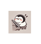 がんばり屋ペンギンのピアノチャレンジ！2（個別スタンプ：23）
