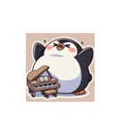 がんばり屋ペンギンのピアノチャレンジ！8（個別スタンプ：17）