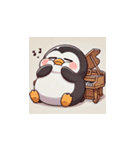 がんばり屋ペンギンのピアノチャレンジ！6（個別スタンプ：23）