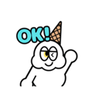 バニラアイス キャラクター（個別スタンプ：1）