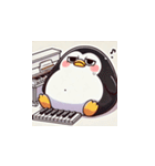 がんばり屋ペンギンのピアノチャレンジ！7（個別スタンプ：20）