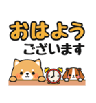 見やすい♪でか文字返信 #柴犬クッキー5（個別スタンプ：10）