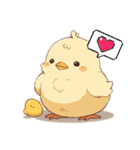 毎日ひよこさん（個別スタンプ：10）