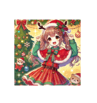 かわいい彼女♡クリスマス3（個別スタンプ：3）