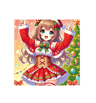 かわいい彼女♡クリスマス3（個別スタンプ：4）