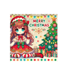 かわいい彼女♡クリスマス3（個別スタンプ：6）