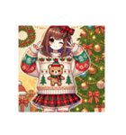 かわいい彼女♡クリスマス3（個別スタンプ：7）