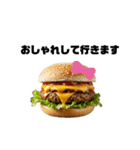 みんな大好き！ハンバーガー！（個別スタンプ：15）