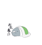 ころんとしたバクたち（個別スタンプ：38）