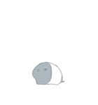 ころんとしたバクたち（個別スタンプ：40）