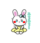 うさぎ♡らぴぴ♡(cute rabbit)③文字なし（個別スタンプ：13）