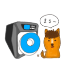 3Dプリンターだいすき犬（個別スタンプ：3）