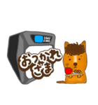 3Dプリンターだいすき犬（個別スタンプ：15）