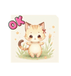 もちまる！ごきげんにゃんこ（個別スタンプ：8）