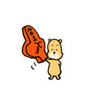 お出掛けしたいぬいぐるみ②（個別スタンプ：3）