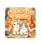 ちっちゃい猫の冬＆年末年始（再販版）（個別スタンプ：7）