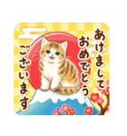 ちっちゃい猫の冬＆年末年始（再販版）（個別スタンプ：16）