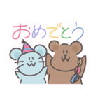 冬スタンプ☆もちもちあにまるず（個別スタンプ：6）