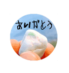 石のあいさつスタンプ（個別スタンプ：4）