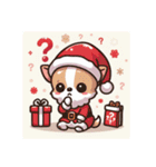 チワワ サンタクロース クリスマス 犬（個別スタンプ：30）