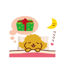 トイプードル_ クリスマス＆新年編（個別スタンプ：20）