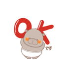 毎日使えるカバくん【日常】（個別スタンプ：8）