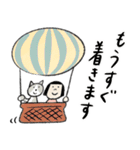 おかっぱちゃんと猫（個別スタンプ：22）