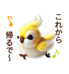 関西弁やで♡羊毛オカメインコの日常連絡（個別スタンプ：9）