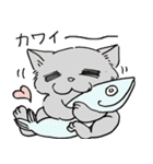 くろねこスタンプ ②（個別スタンプ：25）