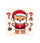 柴犬 サンタクロース クリスマス シバイヌ（個別スタンプ：33）