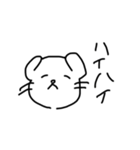 落書き犬。【 使いやすい 】（個別スタンプ：9）