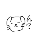 落書き犬。【 使いやすい 】（個別スタンプ：12）