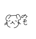 落書き犬。【 使いやすい 】（個別スタンプ：20）