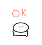 毎日使えるゆるっとあひる（個別スタンプ：6）