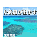 八重山諸島巡り大好き。沖縄行きたい！（個別スタンプ：33）