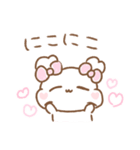 ふわきゅんのおえかき♡にこにこ言葉（個別スタンプ：30）