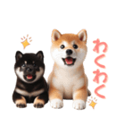 よく使う！パステル文字♡柴犬＆黒柴（個別スタンプ：29）