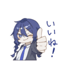 女の子たちとうさぎ（個別スタンプ：5）