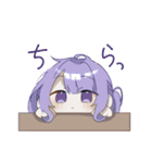 女の子たちとうさぎ（個別スタンプ：17）