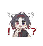 女の子たちとうさぎ（個別スタンプ：20）