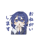 女の子たちとうさぎ（個別スタンプ：23）