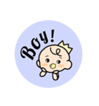ジェンダーリビールスタンプ（個別スタンプ：6）