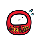 だる2 赤だるま（個別スタンプ：5）