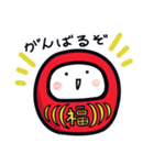 だる2 赤だるま（個別スタンプ：10）