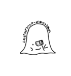 おばけちゃんの怠惰な日常スタンプ（個別スタンプ：40）