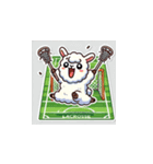 ラクロスを楽しむ！アルパカLINEスタンプ3（個別スタンプ：10）