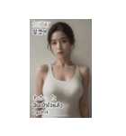 女の子8892938 英語日本語韓国語中国語（個別スタンプ：15）