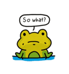 気まぐれカエルのスタンプ（個別スタンプ：17）