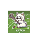 ラクロスを楽しむ！アルパカLINEスタンプ2（個別スタンプ：2）